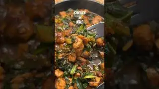 Easy Chicken & Kale Dish #shorts