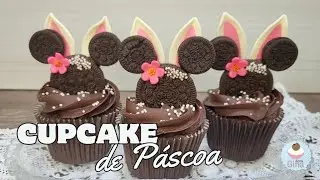 CUPCAKE Chocolatudo De P&aacute;scoa - Muito F&Aacute;CIL- Com Oreo