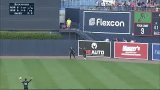 Mark Contreras connects on a triple!