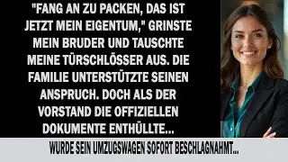 Mama gab mir dein Haus“, sagte mein Bruder… bis der Verwalter den Grundbuchauszug zeigte.