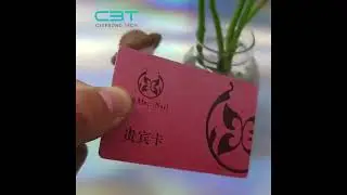 Custom PVC Laser Cards for Membership Cards