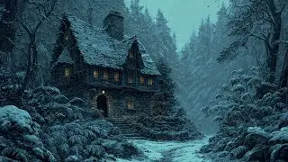Enchanted Celtic Winter Lodge &mdash; Cozy Medieval Ambience for Calm & Focus
