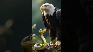 Eagle vs snake🦅🐍 #EagleVsSnake #PredatorBattle #WildlifeShowdown  #SkyVsSoil #WildAnimals