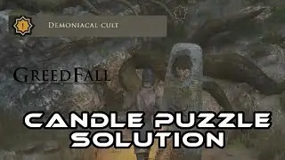 Greedfall I Demoniacal Cult I Candle / Wind Stone Puzzle Solution I Guide