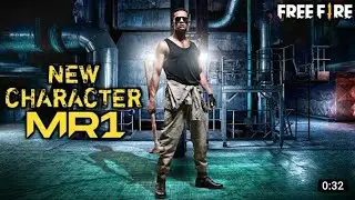 new character MR1 | trailer garena freefire.