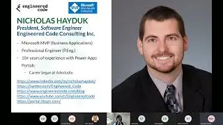 D365 User Group Power Portals with Nick Hayduk