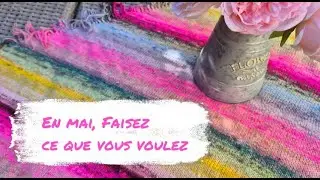 VlogMai 28 🪷 Bilan de Mai  #podcasttricot  #tricot #vlogtricot