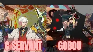 Guilty Gear Strive Chocoservant Asuka VS Gobou Venom High Level Gameplay