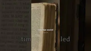 This Bible Was Read for the Last Time ⛪🕰️