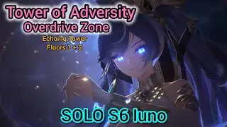 S6R1 Iuno VS Overdrive Zone - Echoing Tower Floors 1 + 2 (ToA - Tower of Adversity 3 Stars)
