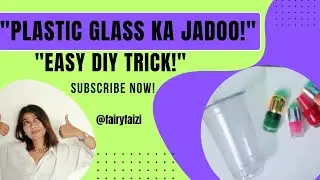 Plastic Glass Ka Jadoo! Easy DIY Dollhouse Craft with Nail Polish | Best Out of Waste Idea