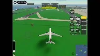 My first time landing on mobile in ptfs#aviation#games
