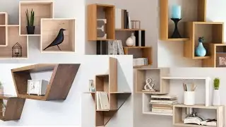 Креативные идеи дизайна деревянных книжных полок, которые можно воплотить в жизнь в качестве пода...