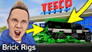 💥 Brick Rigs PL: NAPAD na TESCO - POLICJANCI vs ZŁODZIEJE (Odc. 229)