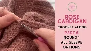 Sleeves Round 1 - All Sleeve options | Rose Cardigan Cal