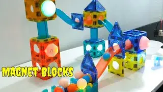 Marble Run 🍏 Build Magic Magnetic Blocks #9