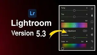 Lightroom room version 5.3 || Lightroom editing :- siva creation