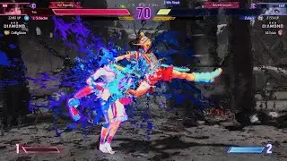 Cross up parry