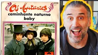 Gringo reagindo Os Mutantes - Baby -  Brazilian rock