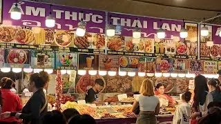 Hội chợ ẩm thực Thái lan 🍡🍩🍿