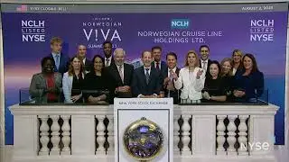 Norwegian Cruise Line Holdings Ltd. (NYSE: NCLH) Rings The Closing Bell&reg;