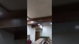 Pvc panel ceiling affairs #interiordesign #lifeisbutadream #fallceiling #home #suspendedceiling #tom