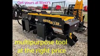 Multi Purpose Mixer. Mix feed or concrete with the Danuser Mega Mixer.