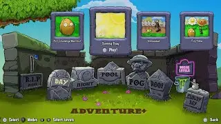 Plants vs. Zombies: Replanted Adventure Mode + Bonus Levels: Sunny Day