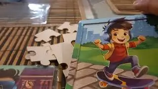 My puzzle collection and  magnet  collection 
