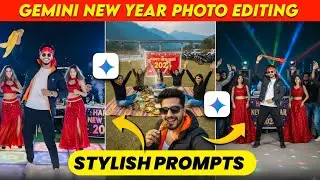 New Year 2026 Photo Editing In Google Gemini | Trending Ai Photo Editing Prompts | Gemini Editing