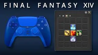 FFXIV: Как я использую новую панель команд на контроллере 🎮