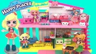 Shopkins Happy Places Happy Home Playset & Welcome Pack Unboxing