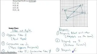 8.7 Proving Quadrilaterals in Coordinate Geometry