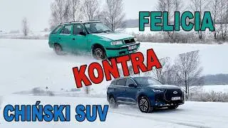 Jak hamują na śniegu? Stare i nowe auto