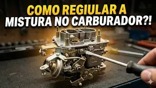 Como Regular a Mistura no Carburador? Ou Seria Regular o Ar? Ou é Regular a Mistura de Ar? 
