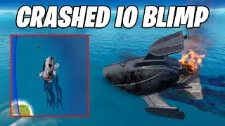 Crashed IO Blimp Location | Fortnite Secret Update