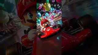 Super mario kart racing