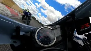 Motorcycle crash 2 x GSXR's turn 4 at Barbagallo Raceway in Western Australia on the 12 Dec 2021