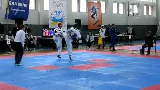 Ukraine Open 2011: Azizova  vs Wonkyung   67 kg