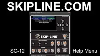 SC-12 Help Menu Overview for the Master Box and HDVO