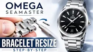 How to Remove & Adjust Omega Seamaster Aqua Terra Bracelet Links | Easy Step-by-Step Guide