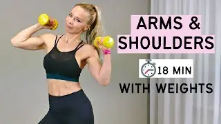 ARMS workout | No chickens with wings live here | With dumbbells