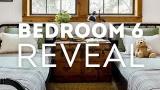 Bedroom 6 Reveal / Cottage House Flip Before & After