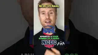 NAHL v NCDC!! How far NAHL in terms of NCAA D1 commitments ? #ahadvising #hockey #ncdc #nahl #ncaa
