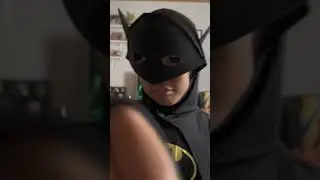 The batman #holloween #pinoy #kids