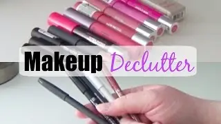 Makeup Collection Declutter | Lip Crayons, Lip Balms, & Lip Liners