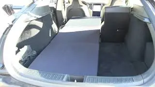 1 Personen-Bett im Tesla Model S / Alternative zu DreamCase / DIY