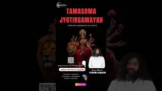Tamasoma Jyotirgamayah Mega Inner light meditation #navaratri #innerpeace #workshop