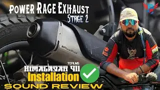 Best Performance Exhaust for Himalayan 411 Under ₹8000 | Legal Silencer Installation & Sound Review
