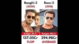 BAAGI_3 Vs RACE 3 movie Comparison BOX OFFICE COLLECTION